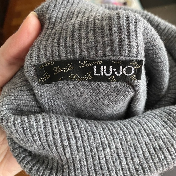 100% wool, made in Italy, Liu Jo dress, gray color, size S/M - Picture 3 of 8